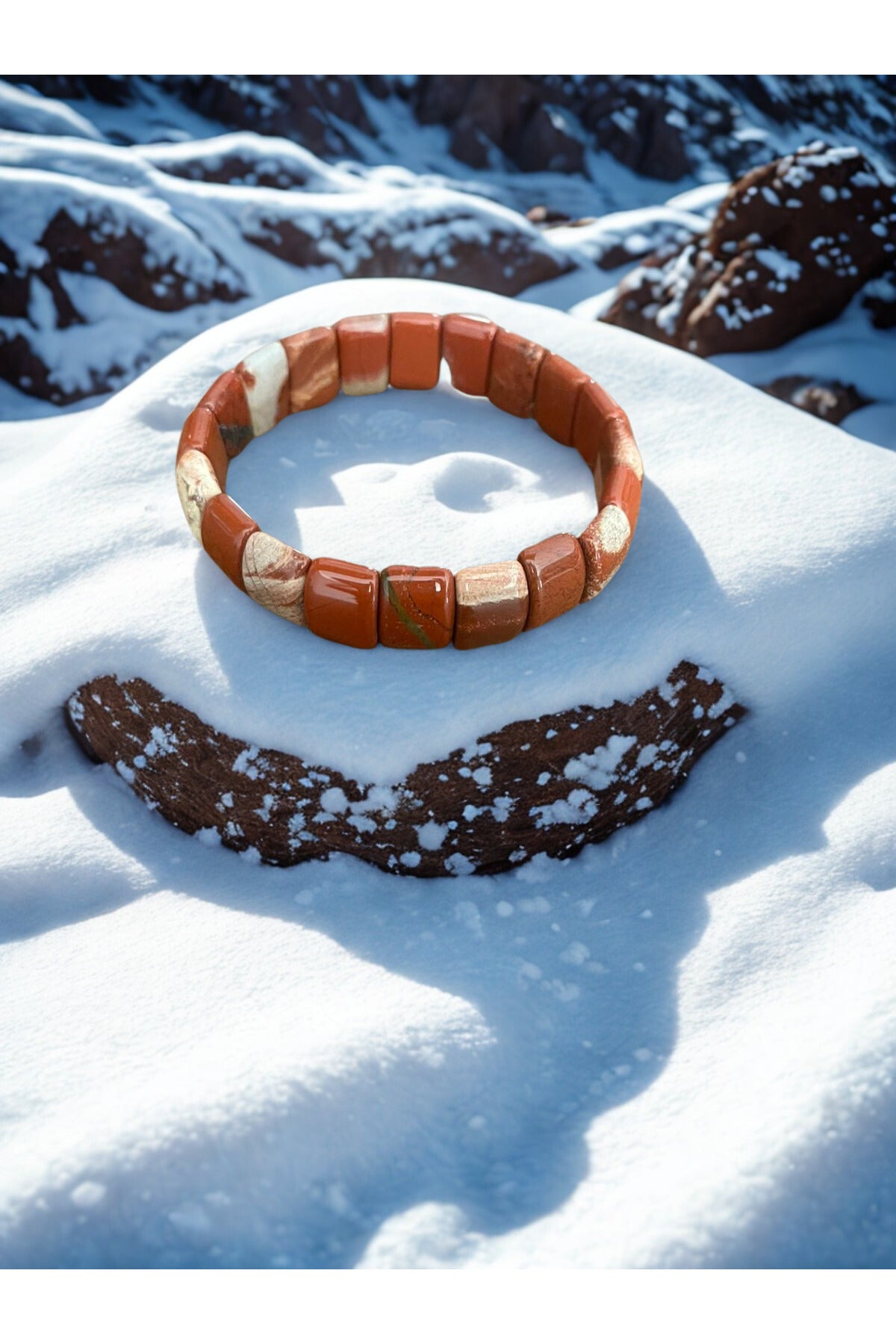 Jasper Rolex Kesim Doğal Taş Bileklik